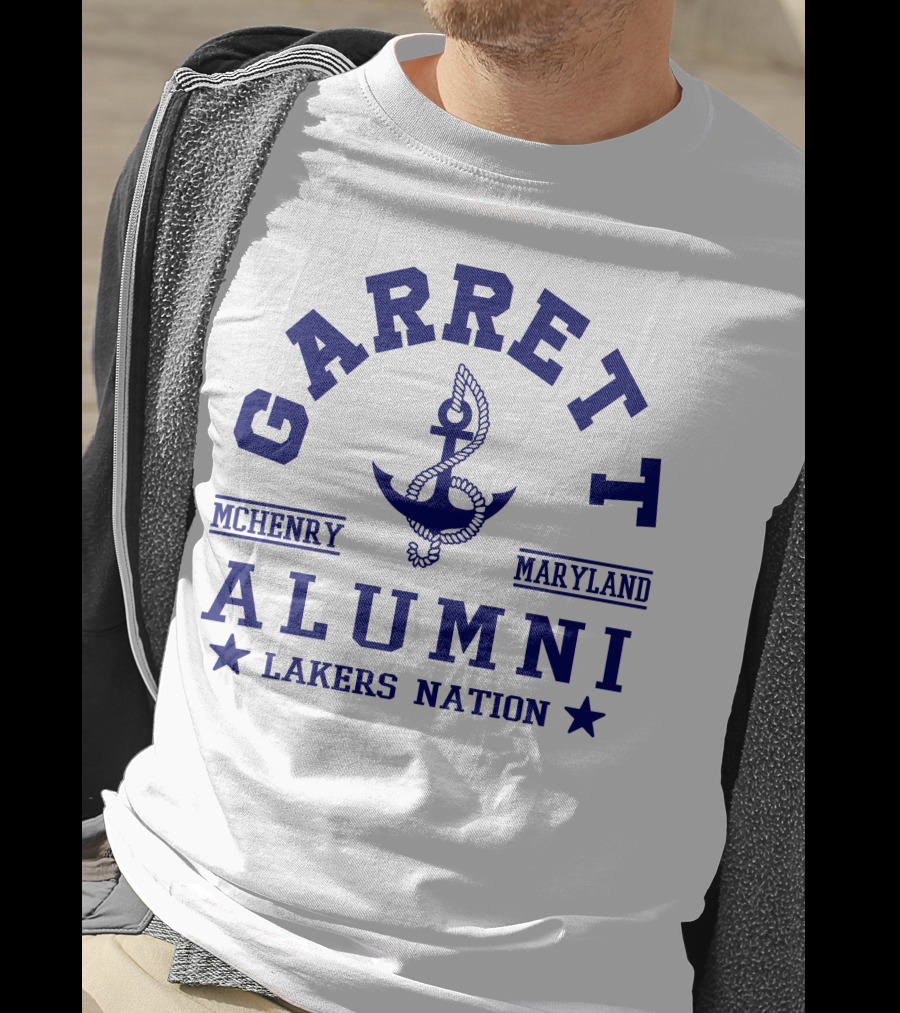 Garrett Alumni McHenry Maryland Lakers Nation T-Shirt