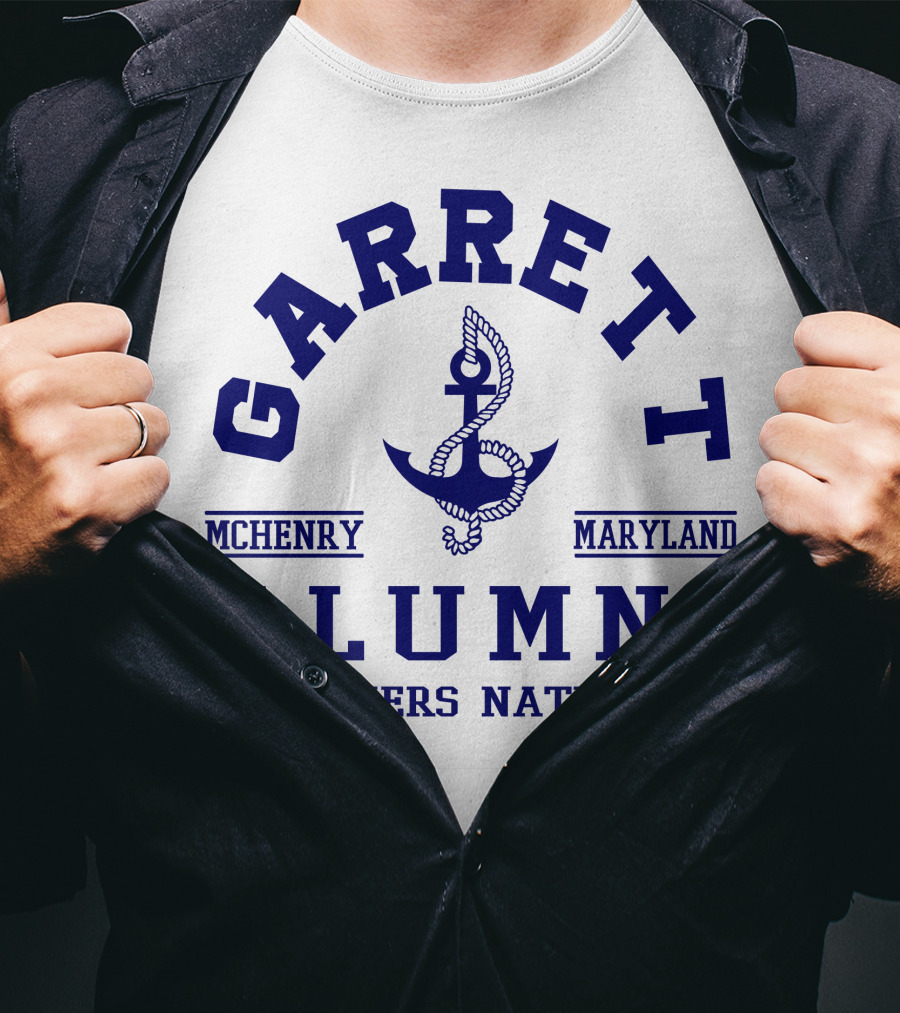 Garrett Alumni McHenry Maryland Lakers Nation T-Shirt