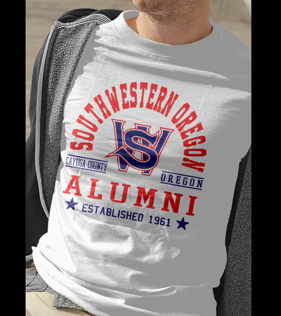 Southwestern Oregon Alumni Cayuga County Established 1961 T-Shirt