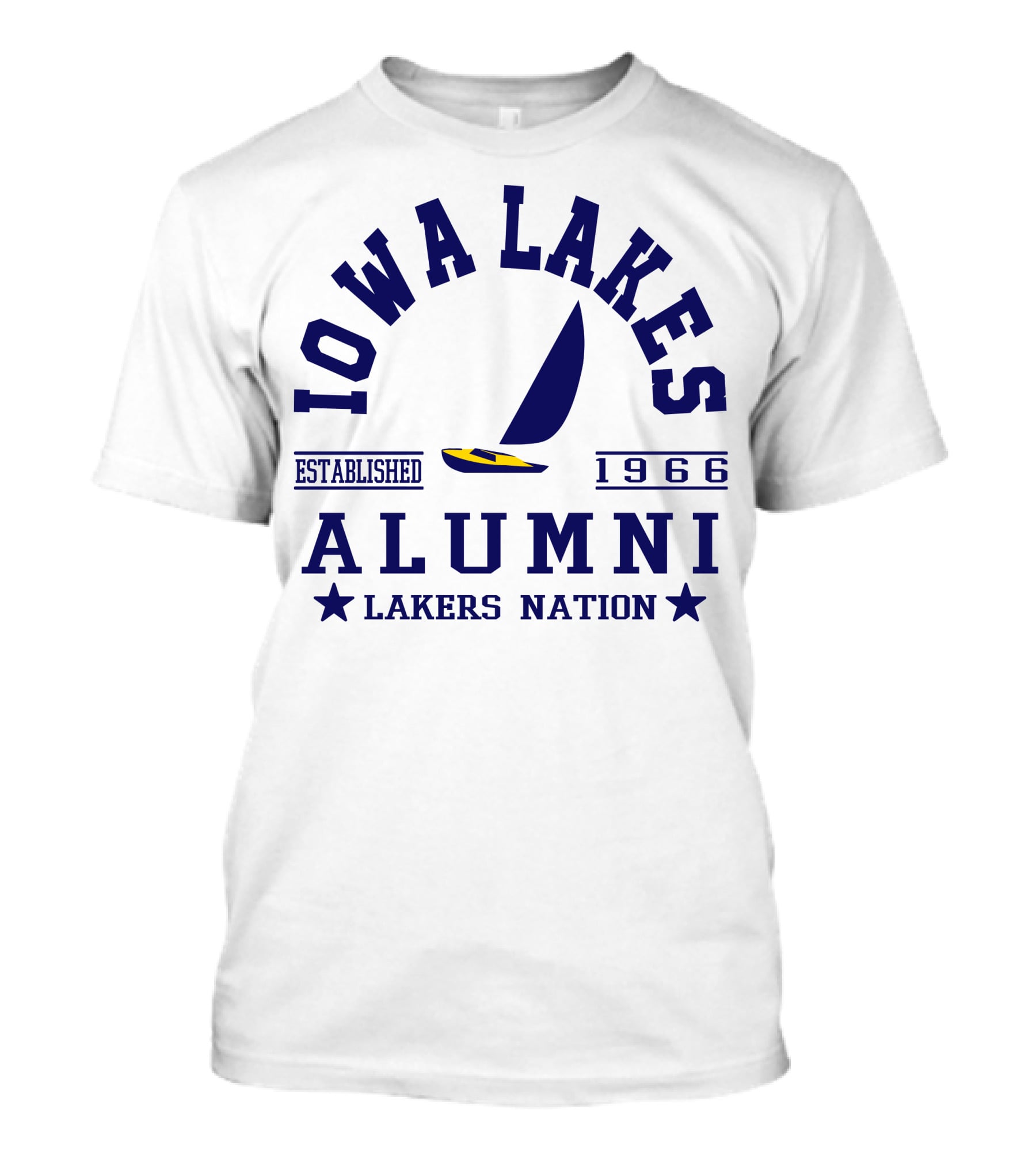 Iowa Lakes Alumni Established 1966 Lakers Nation T-Shirt
