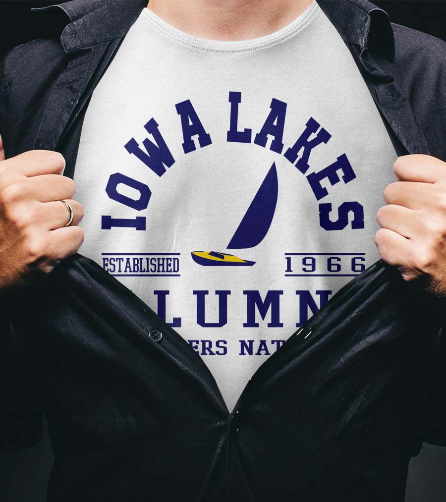 Iowa Lakes Alumni Established 1966 Lakers Nation T-Shirt