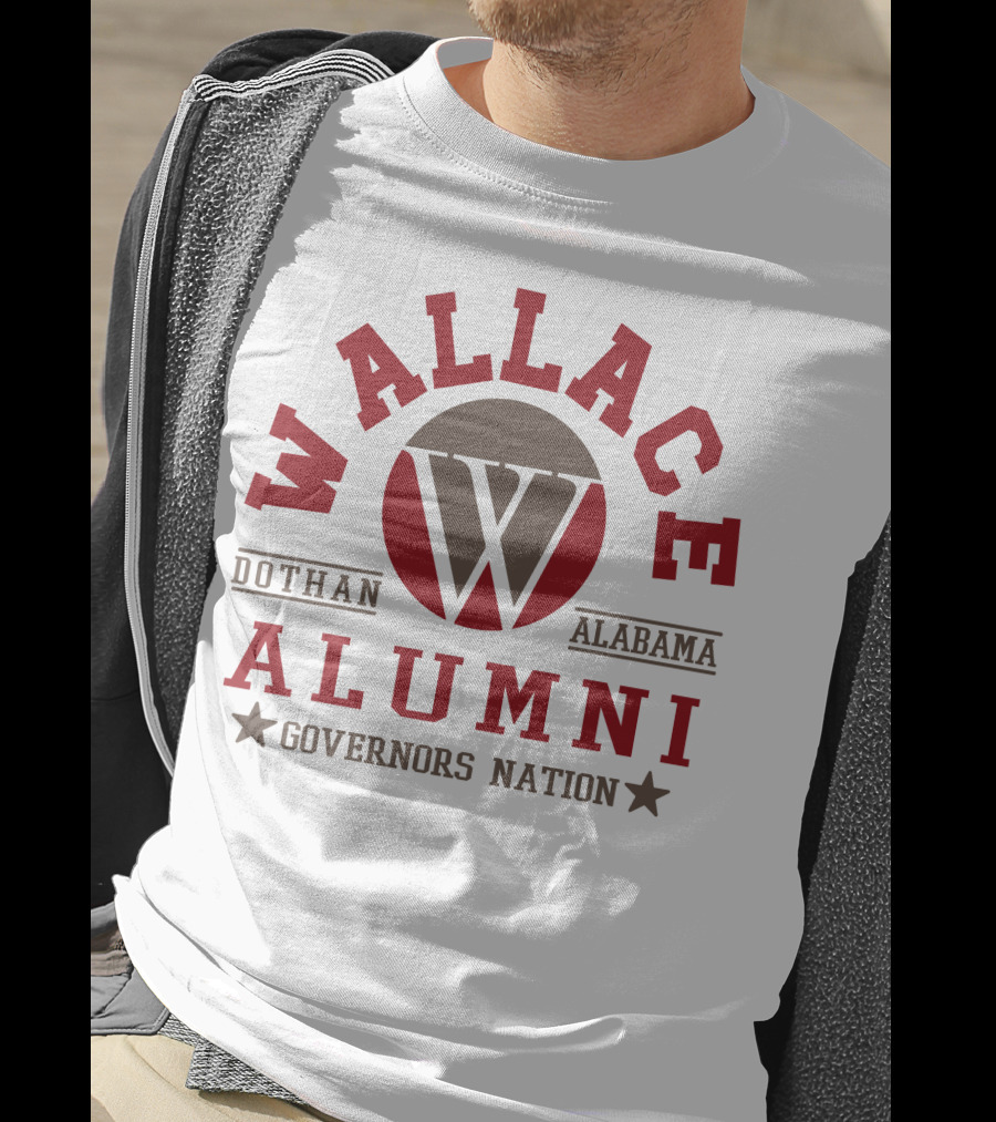 Wallace Dothan Alabama Alumni Governors Nation T-Shirt