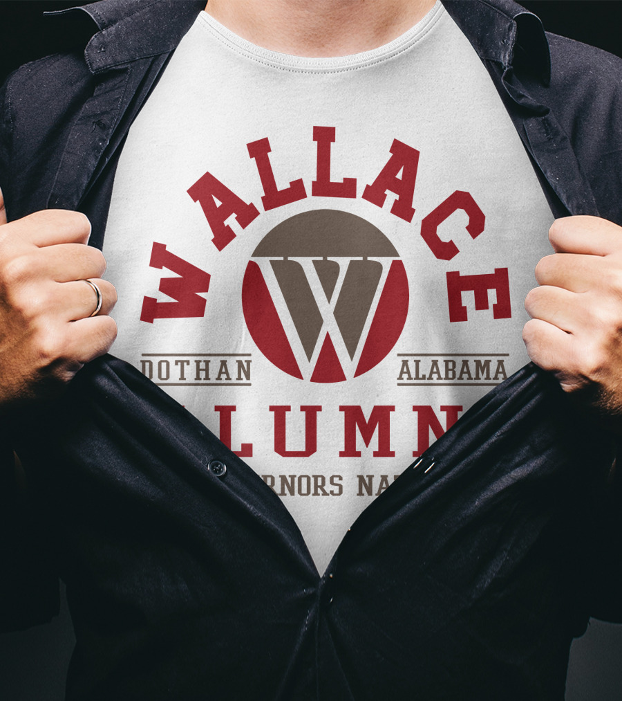 Wallace Dothan Alabama Alumni Governors Nation T-Shirt