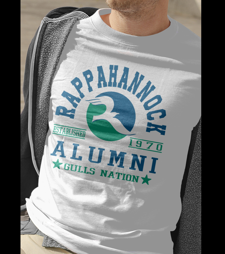 Rappahannock Alumni Established 1970 Gulls Nation T-Shirt