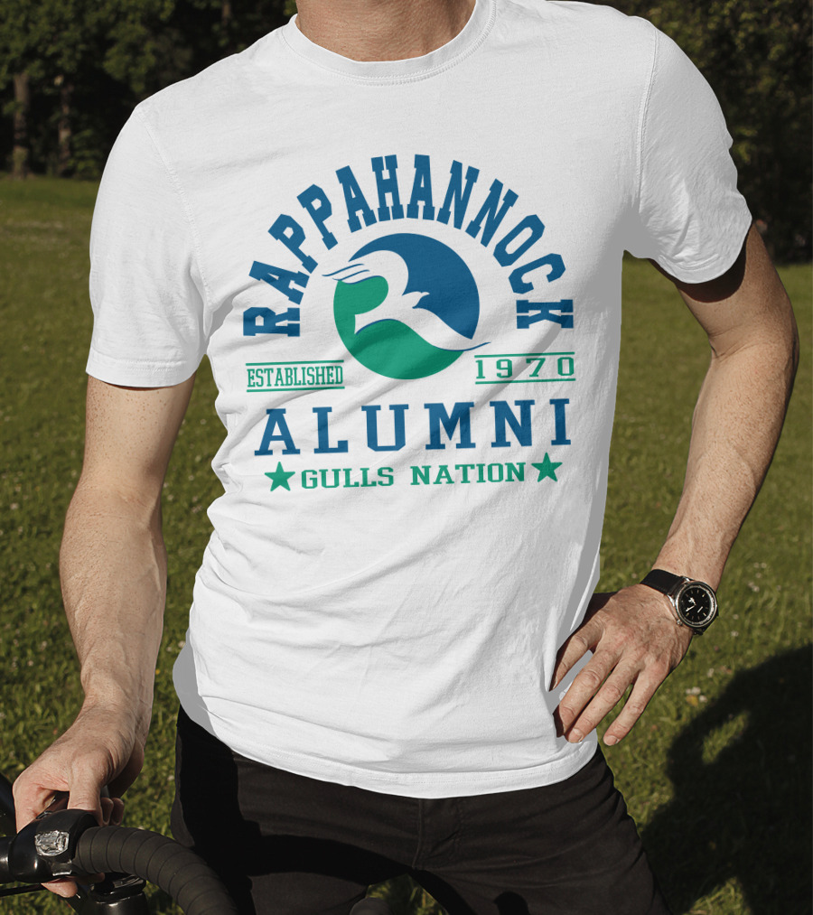 Rappahannock Alumni Established 1970 Gulls Nation T-Shirt