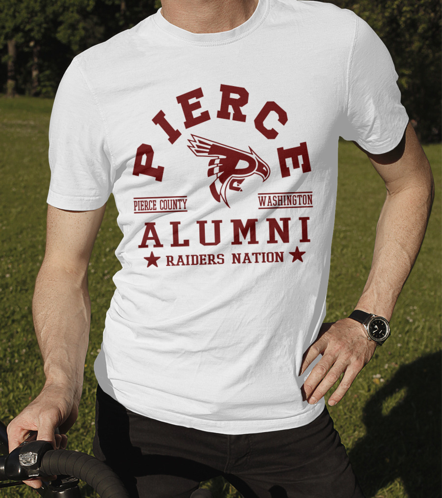 Pierce County Washington Alumni Raiders Nation T-Shirt