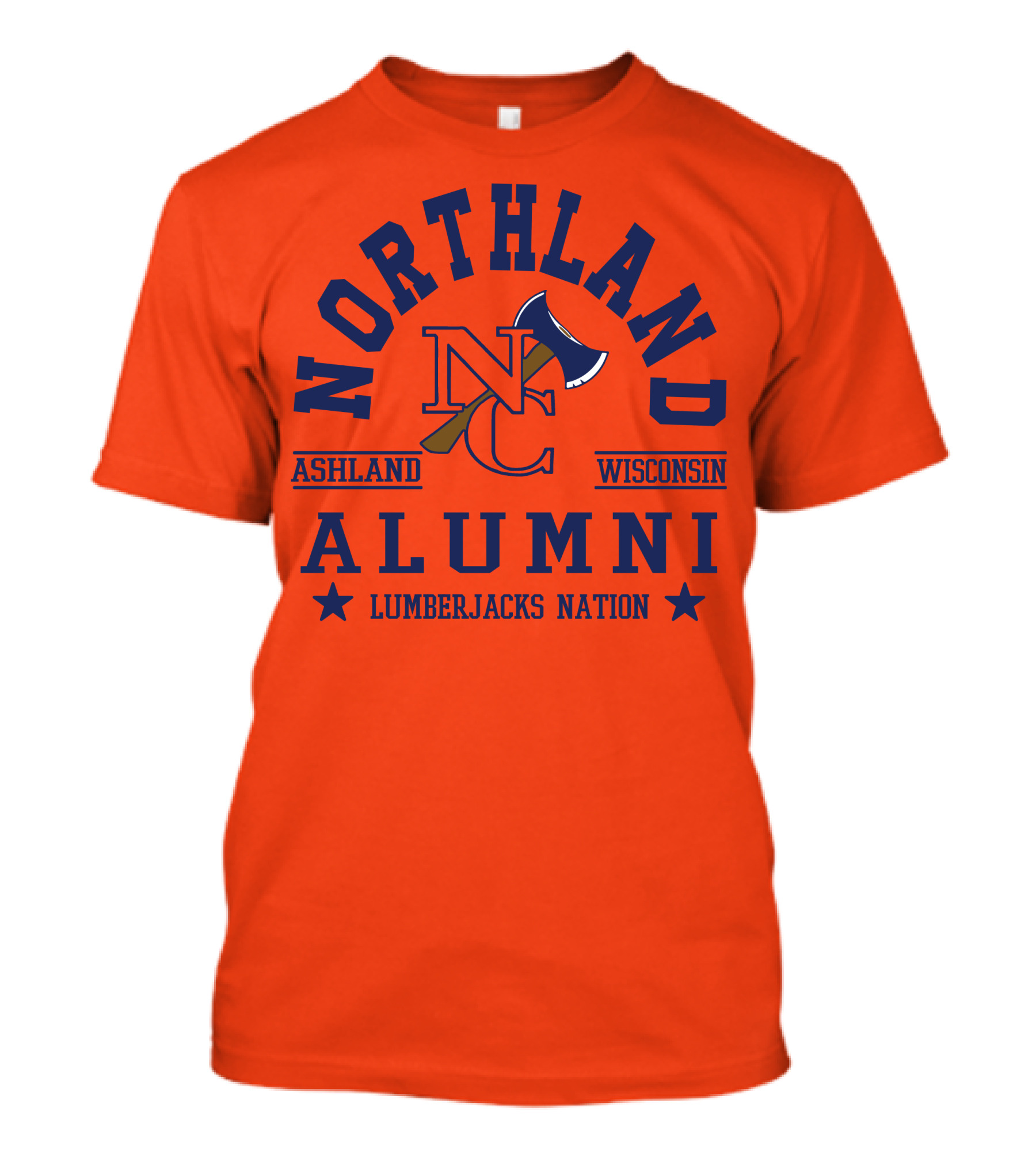 Northland College Alumni Lumberjacks Nation Ashland Wisconsin T-Shirt