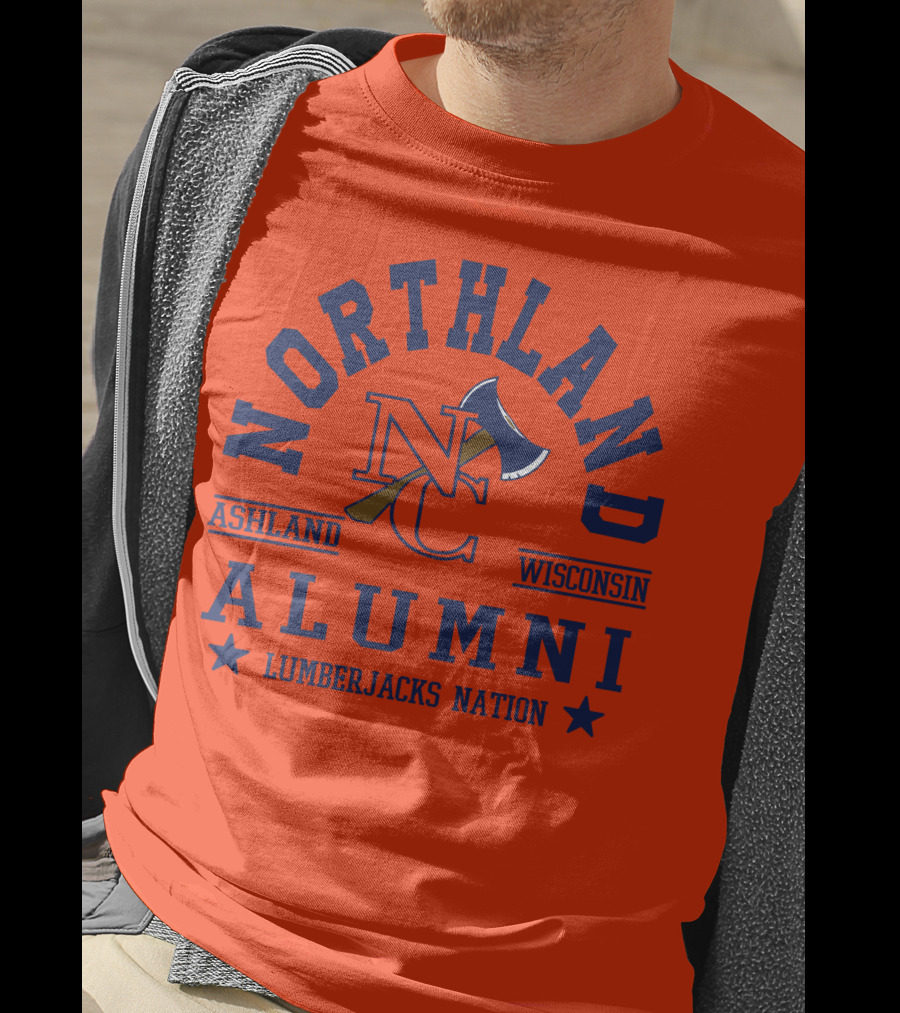 Northland College Alumni Lumberjacks Nation Ashland Wisconsin T-Shirt