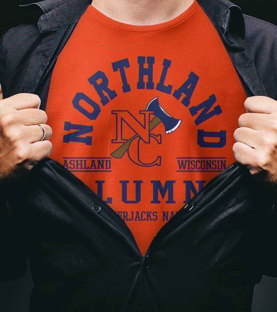 Northland College Alumni Lumberjacks Nation Ashland Wisconsin T-Shirt
