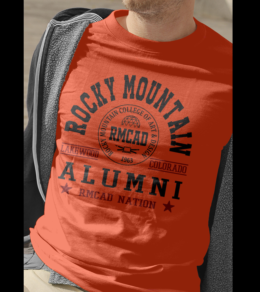 Rocky Mountain College Of Art And Design Alumni Lakewood Colorado RMCAD Nation T-Shirt