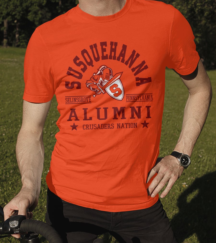 Susquehanna Alumni Crusaders Nation Selinsgrove Pennsylvania T-Shirt