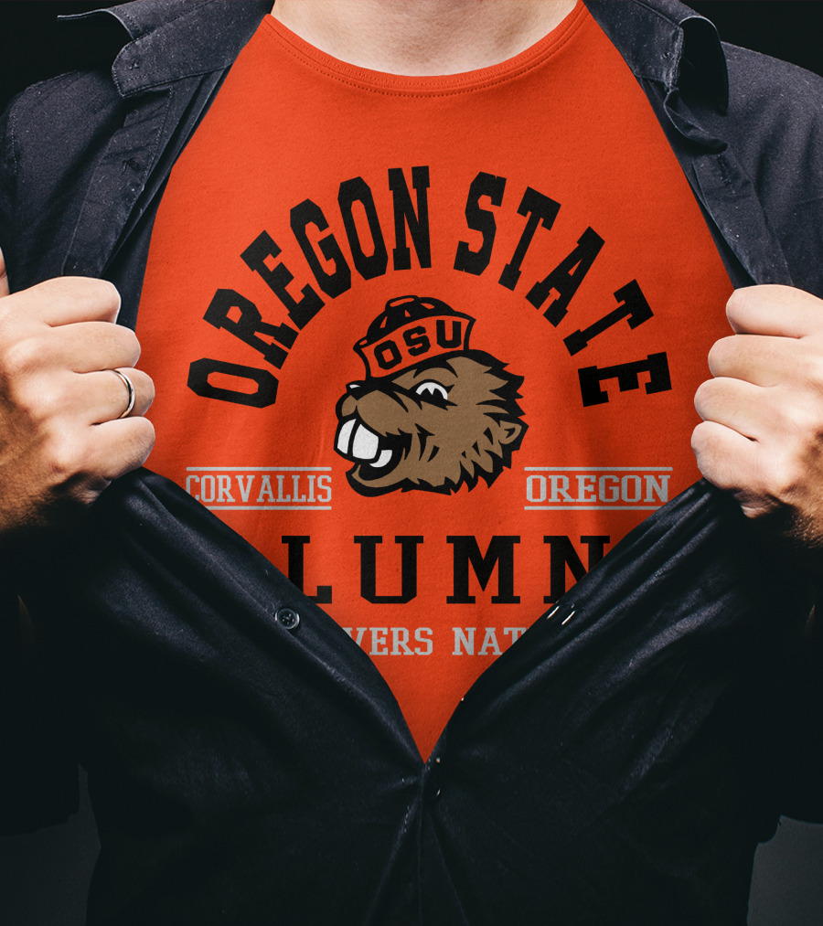 Oregon State Alumni Beavers Nation Corvallis OSU T-Shirt