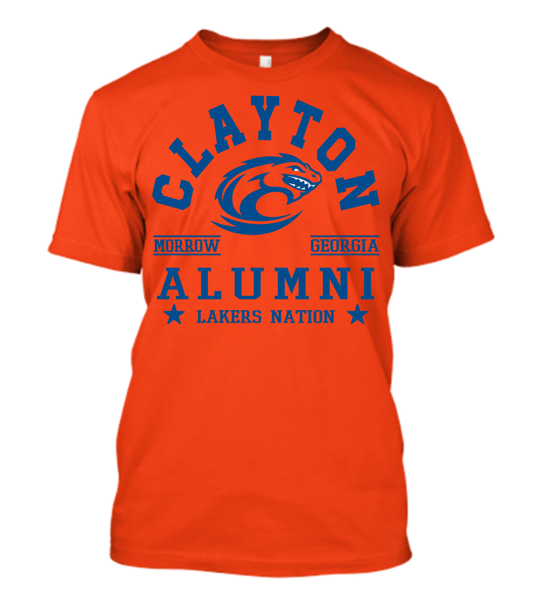 Clayton Morrow Georgia Alumni Lakers Nation T-Shirt