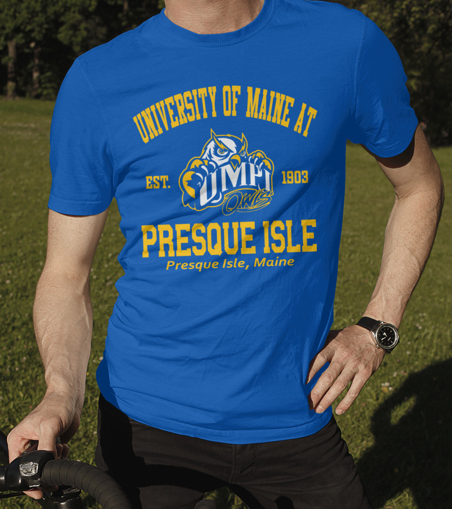 University Of Maine At Presque Isle Owls Est. 1903 Presque Isle Maine T-Shirt
