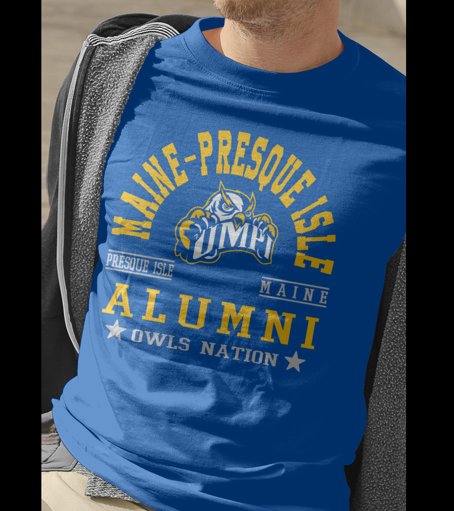 Maine-Presque Isle Alumni Owls Nation UMPI Maine T-Shirt