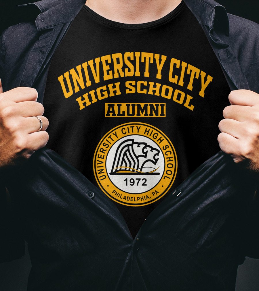 University City High School Alumni 1972 Philadelphia PA T-Shirt