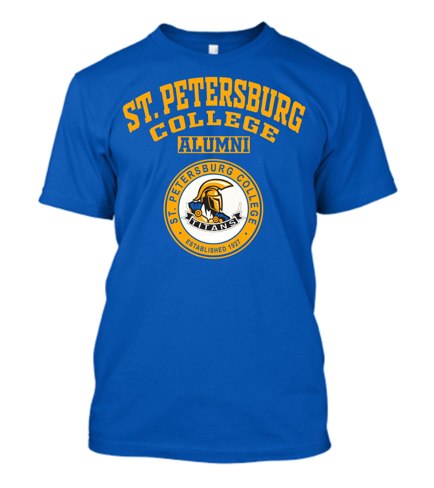 St Petersburg College Alumni Titans Established 1927 T-Shirt