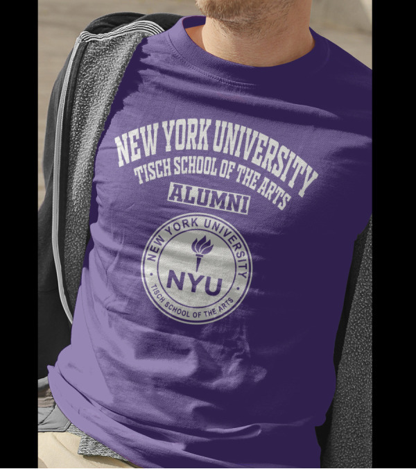 New York University Tisch School Of The Arts Alumni NYU Torch T-Shirt