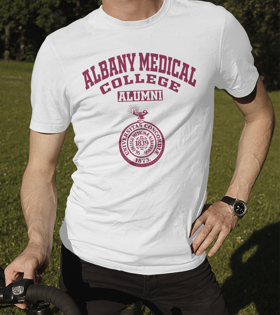 Albany Medical College Alumni Universitas Concordiae 1839 1873 T-Shirt