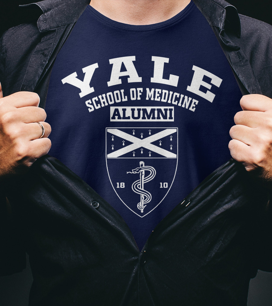 Yale School Of Medicine Alumni 1810 Emblem T-Shirt