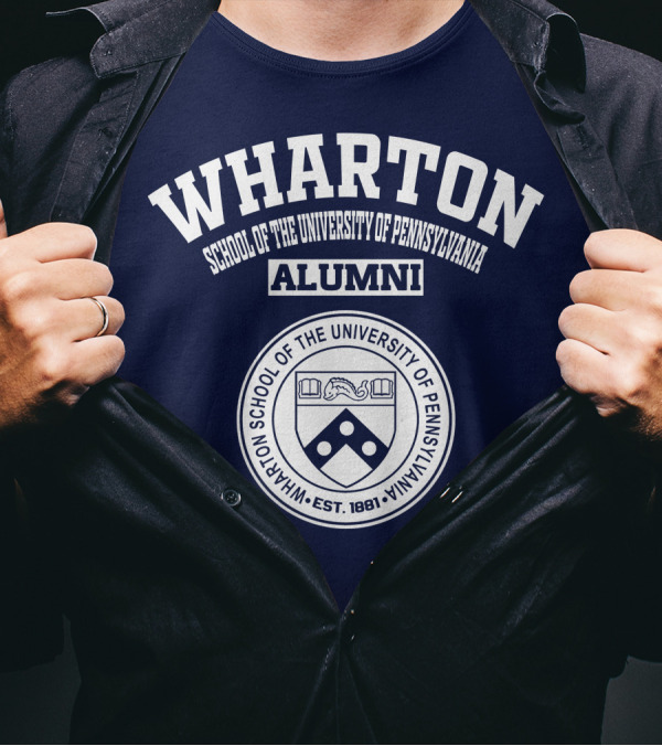 WHARTON School Of The University Of Pennsylvania Alumni EST. 1881 T-Shirt