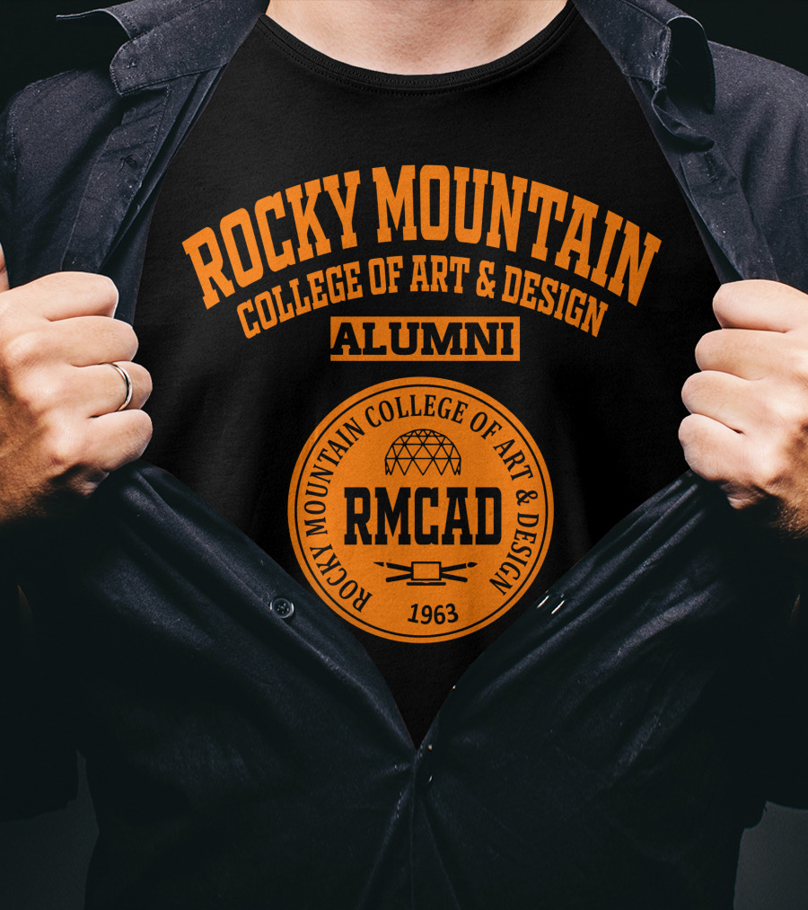 ROCKY MOUNTAIN COLLEGE OF ART And DESIGN RMCAD ALUMNI 1963 T-Shirt