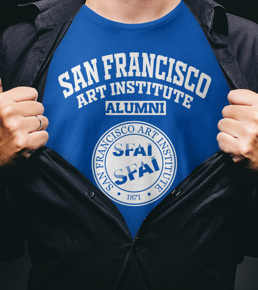 San Francisco Art Institute Alumni SFAI 1871 T-Shirt