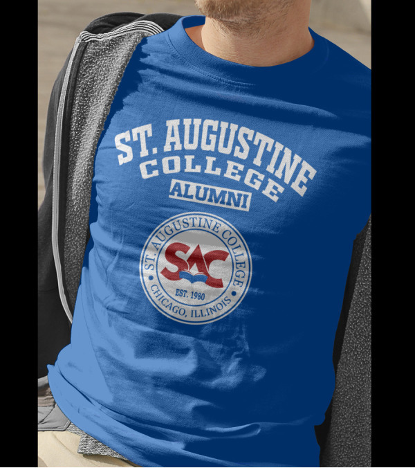 St. Augustine College Alumni SAC Est. 1980 Chicago Illinois T-Shirt