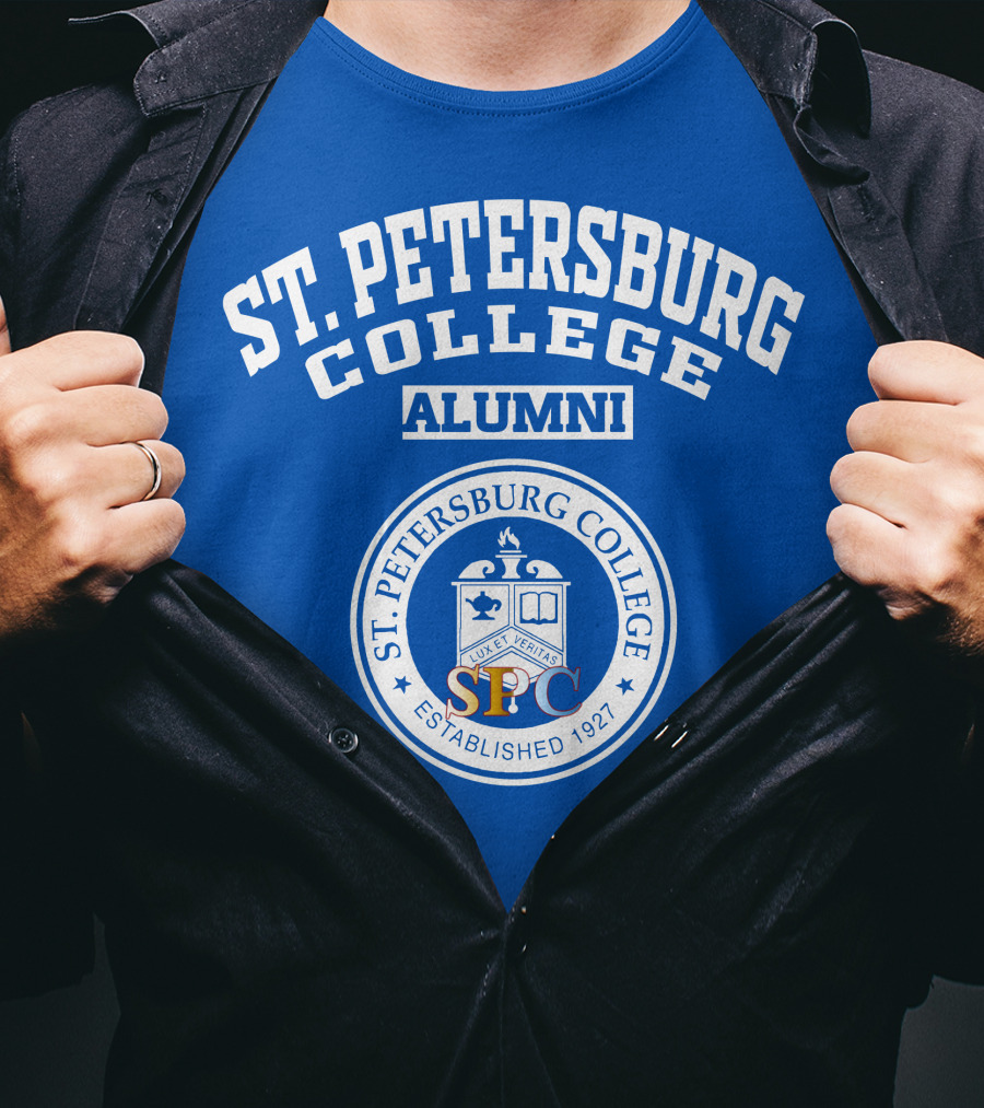 St. Petersburg College Alumni SPC Established 1927 T-Shirt