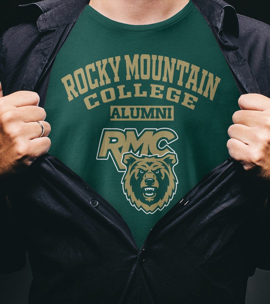 ROCKY MOUNTAIN COLLEGE ALUMNI RMC Bear T-Shirt