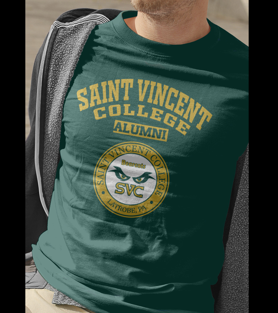 Saint Vincent College Alumni Bearcats SVC Latrobe PA T-Shirt