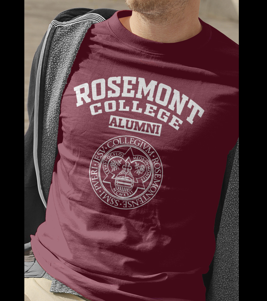 Rosemont College Alumni Emblem MCMXIV Seal T-Shirt