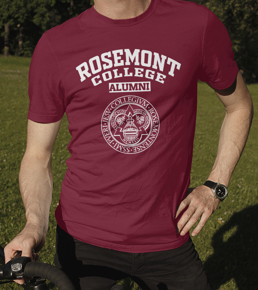 Rosemont College Alumni Emblem MCMXIV Seal T-Shirt