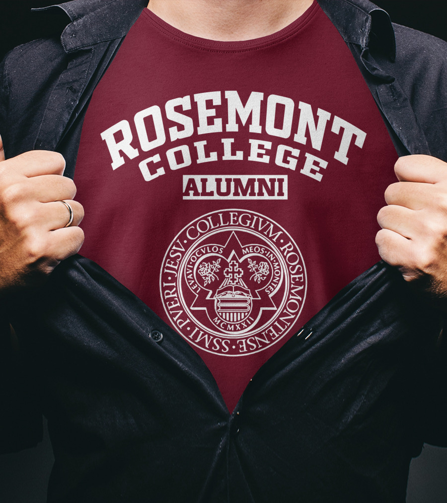 Rosemont College Alumni Emblem MCMXIV Seal T-Shirt
