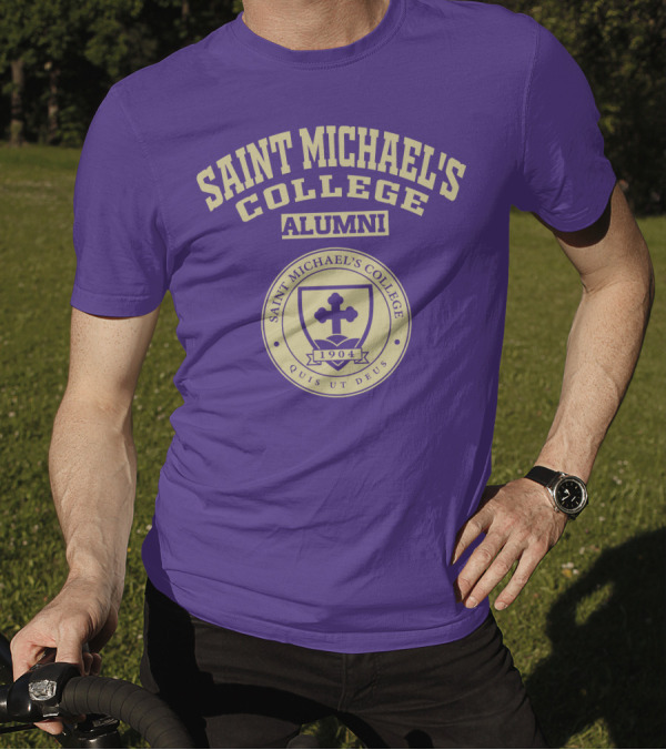 Saint Michael's College Alumni 1904 Quis Ut Deus T-Shirt