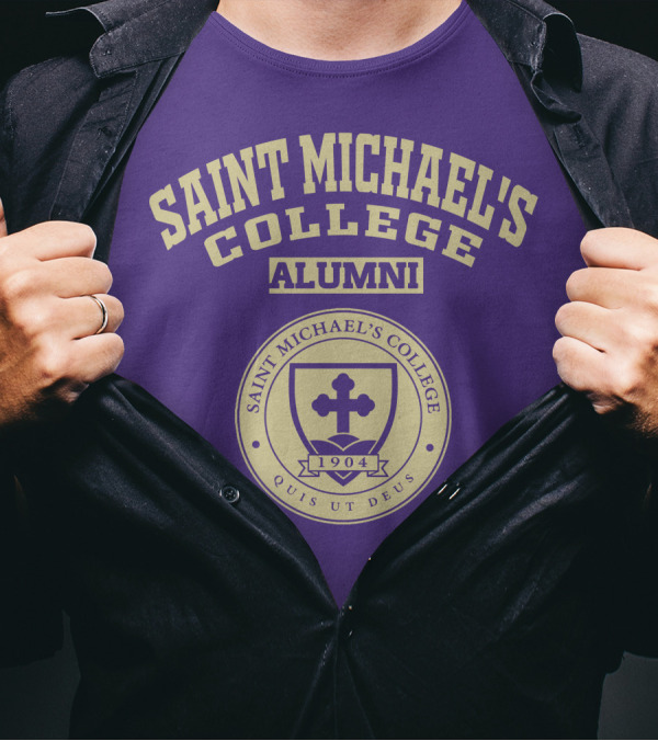 Saint Michael's College Alumni 1904 Quis Ut Deus T-Shirt