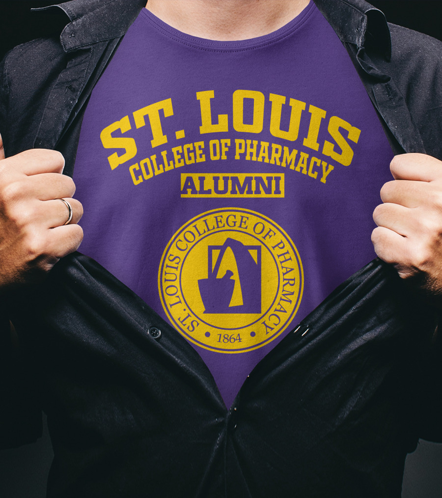 ST. LOUIS COLLEGE OF PHARMACY ALUMNI 1864 T-Shirt