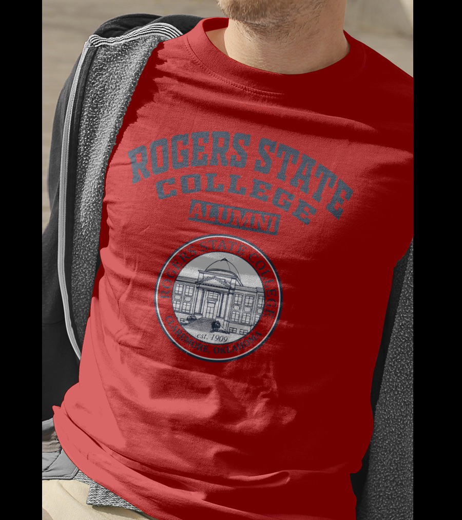 Rogers State College Alumni Claremore Oklahoma Est 1909 T-Shirt