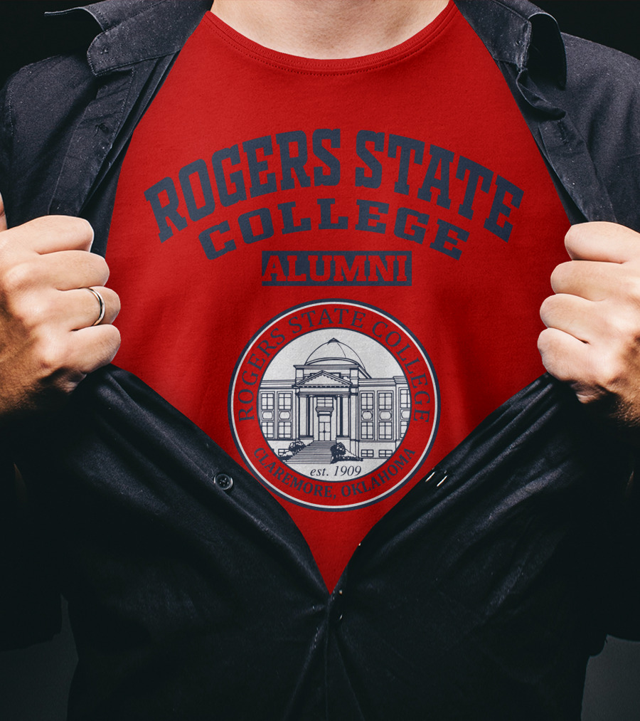 Rogers State College Alumni Claremore Oklahoma Est 1909 T-Shirt