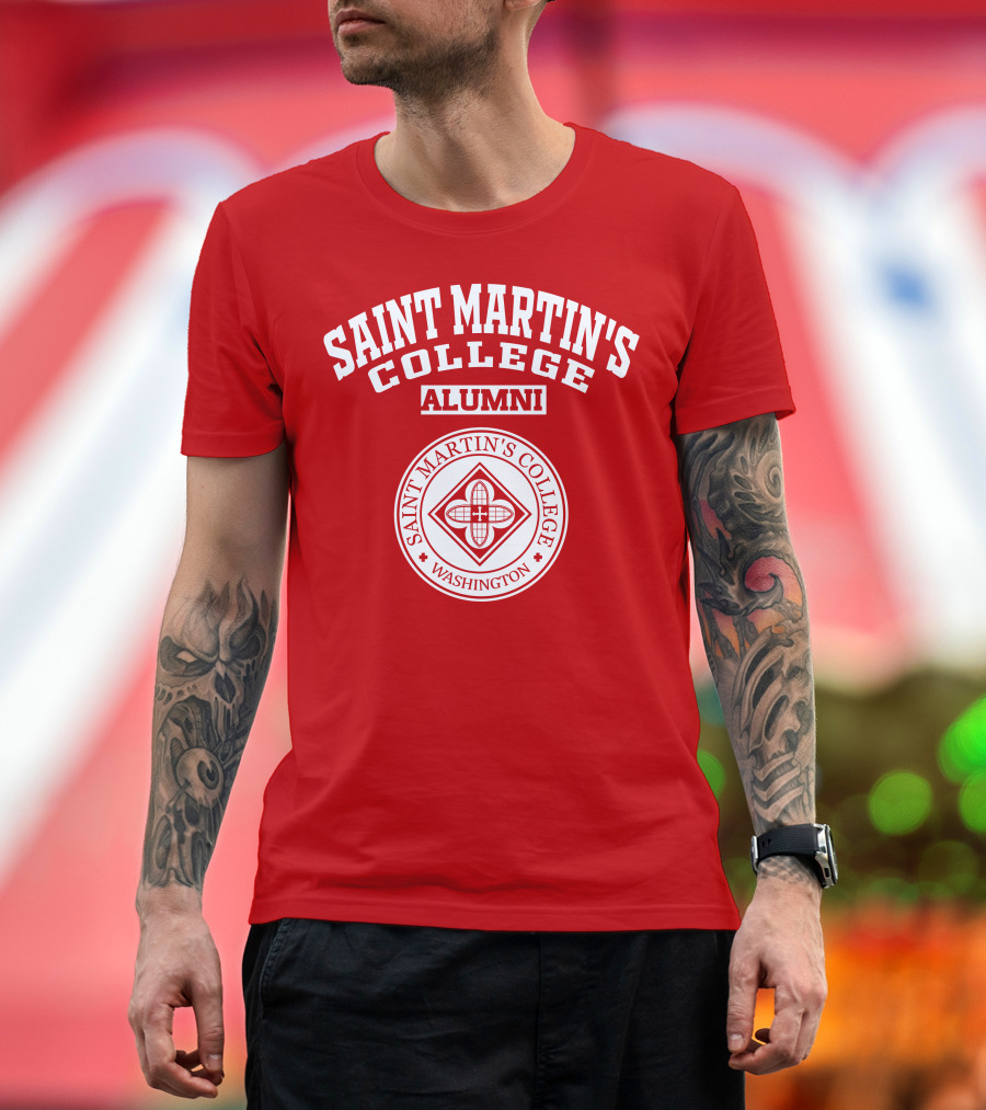 Saint Martin's College Alumni Washington T-Shirt
