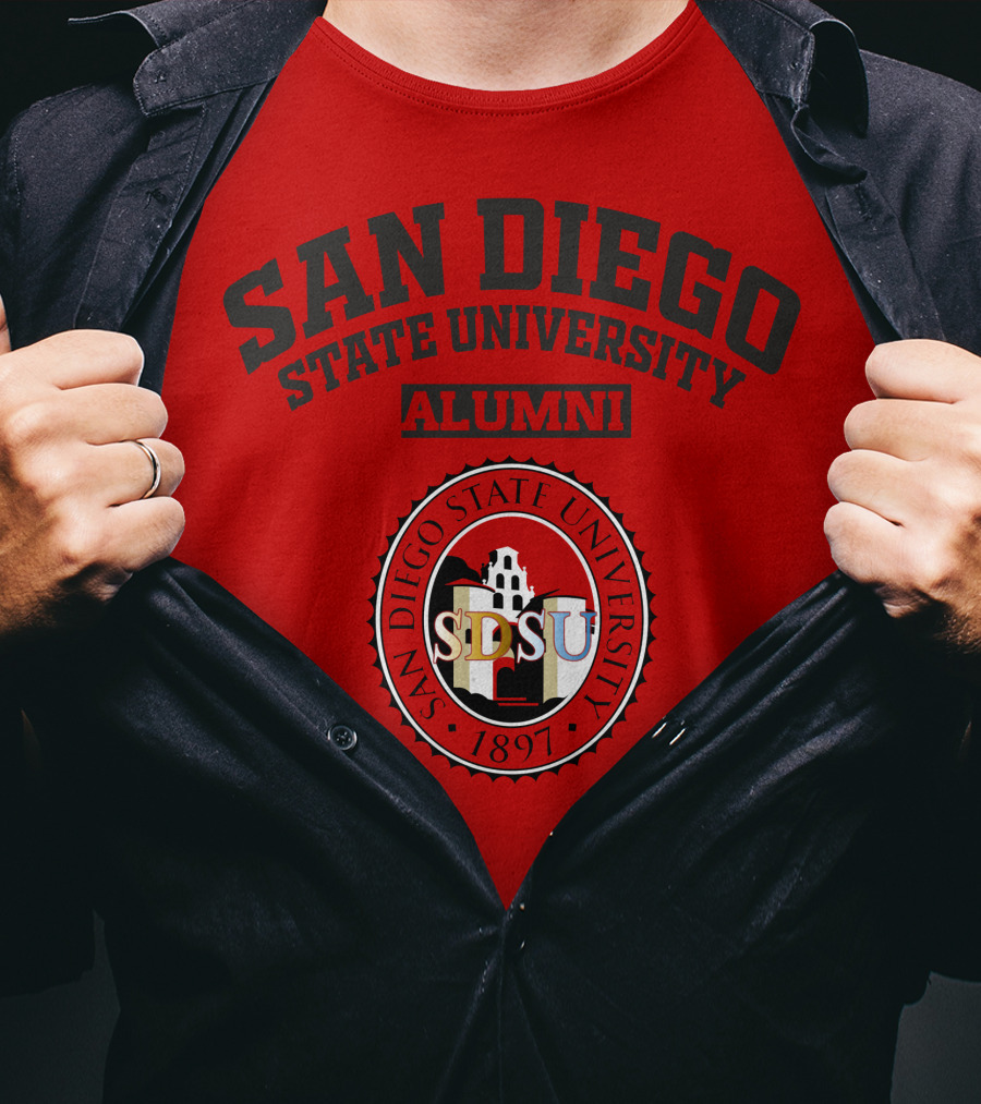 San Diego State University Alumni SDSU 1897 T-Shirt
