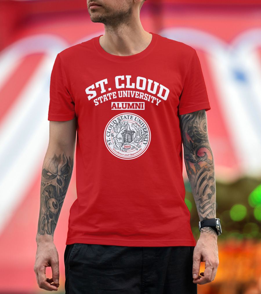 St. Cloud State University Alumni Excellence and Opportunity 1869 T-Shirt
