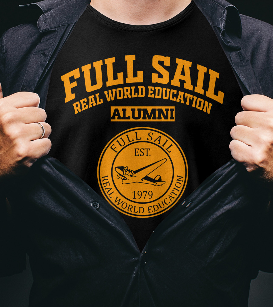 Full Sail Real World Education Alumni Est. 1979 T-Shirt