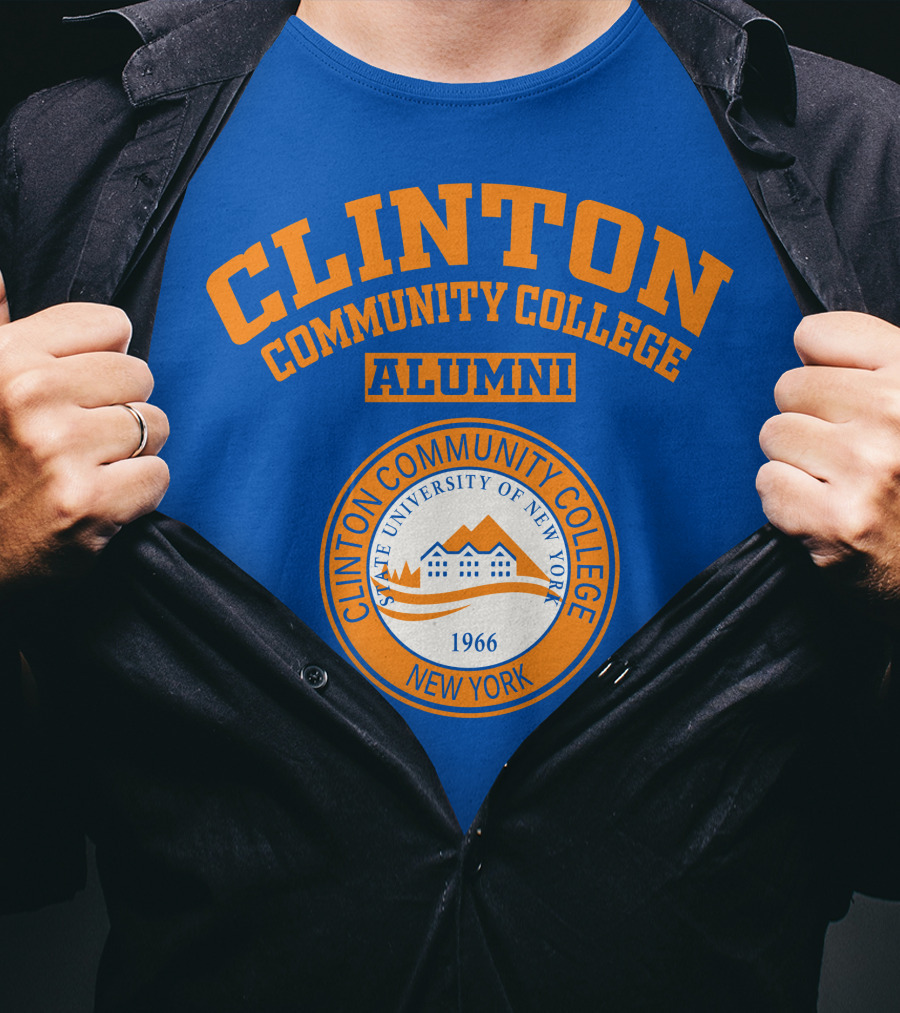 Clinton Community College Alumni State University Of New York 1966 T-Shirt