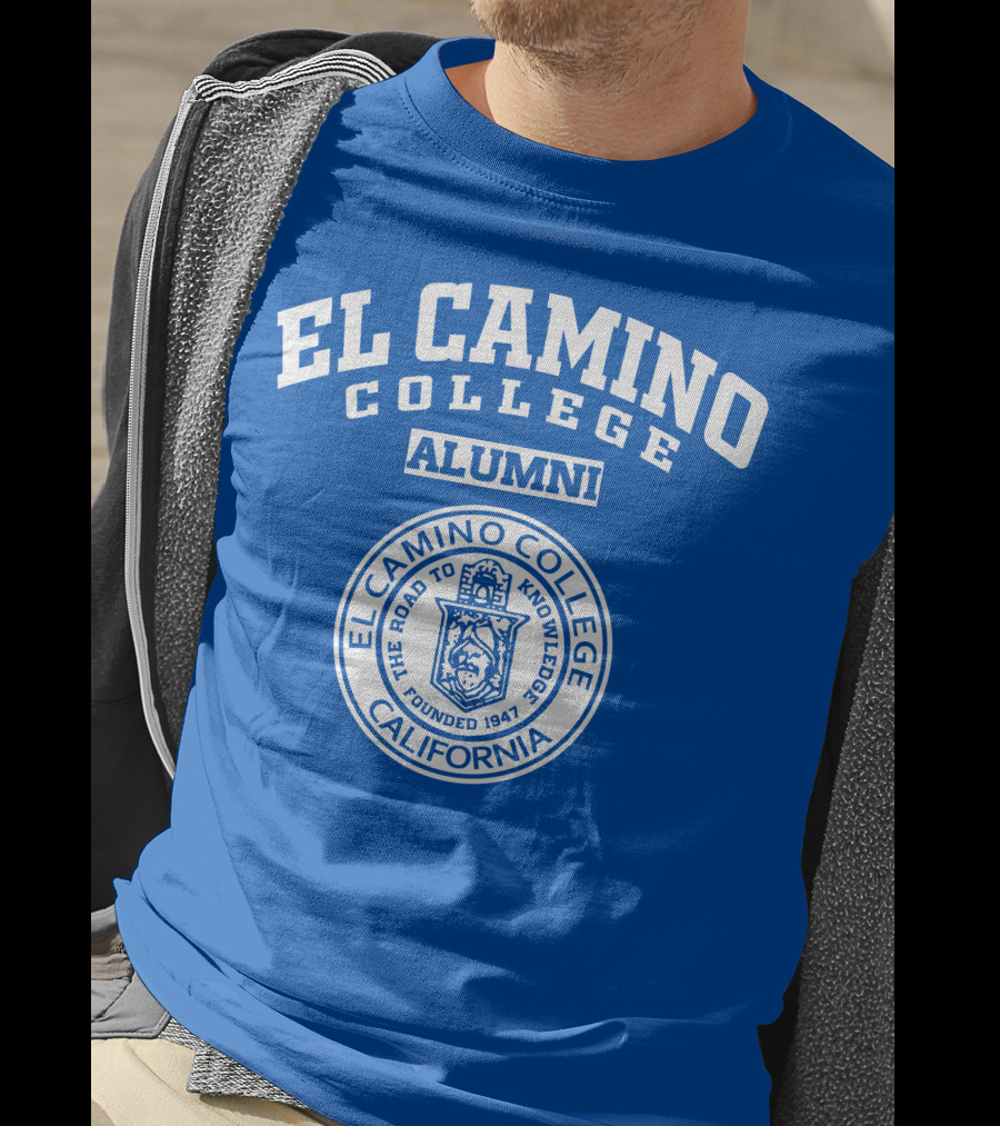 El Camino College Alumni The Road To Knowledge Founded 1947 California T-Shirt