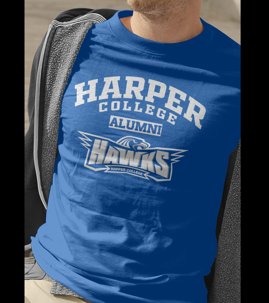 Harper College Alumni Hawks Harper College T-Shirt
