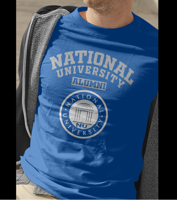 National University Alumni Seal NU T-Shirt