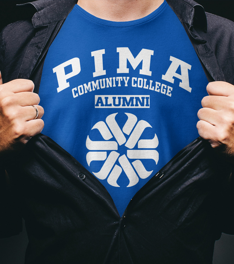 Pima Community College Alumni White T-Shirt