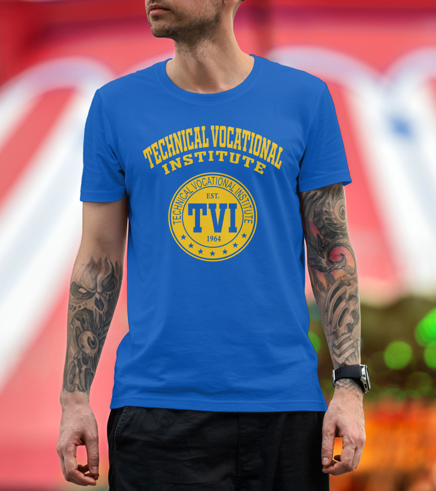 TECHNICAL VOCATIONAL INSTITUTE EST. 1964 TVI T-Shirt