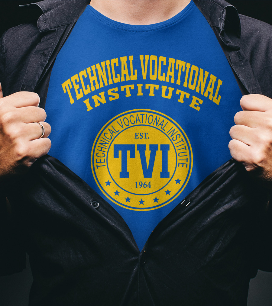 TECHNICAL VOCATIONAL INSTITUTE EST. 1964 TVI T-Shirt